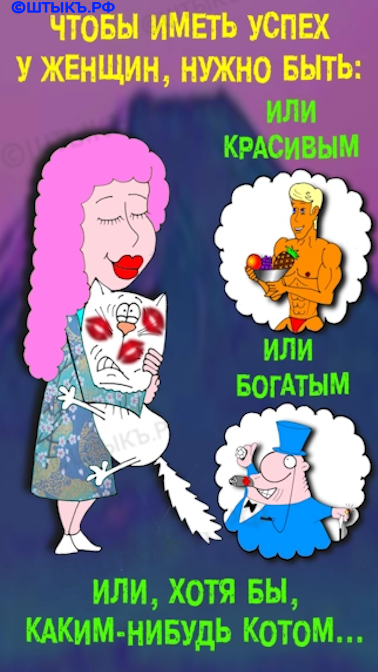 Юмор в карикатурах: как добиться успеха с женщиной